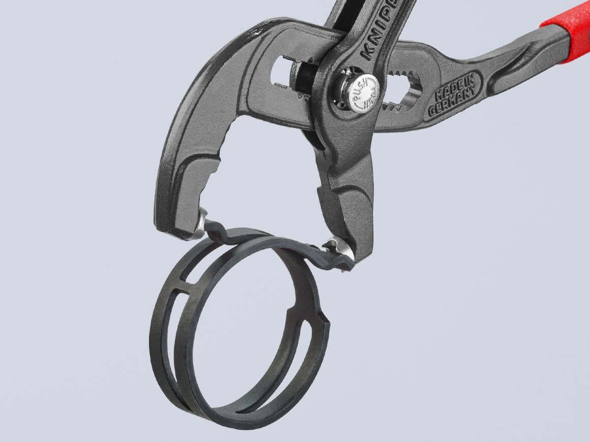 Pince frontale et latérale pour collier de serrage 220mm - 10 99 I220 -  Knipex 