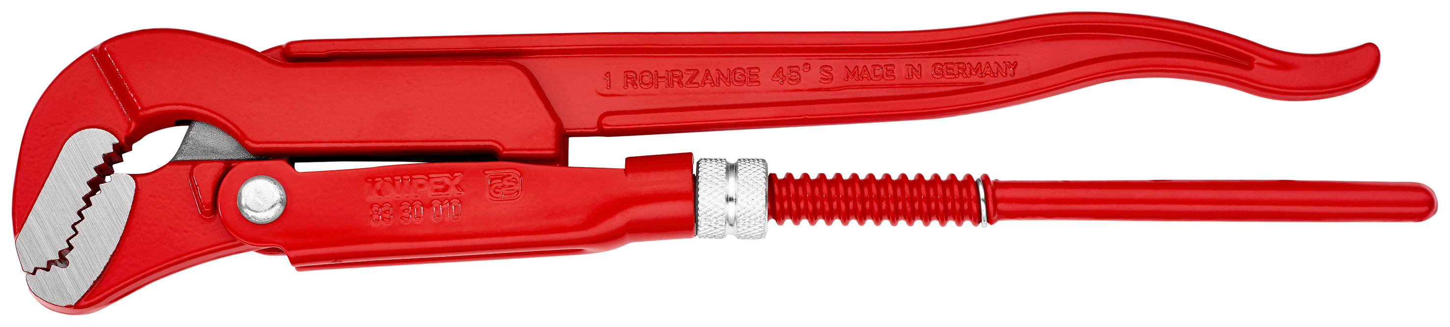 パイプレンチ S 型（くわえ部） | Knipex