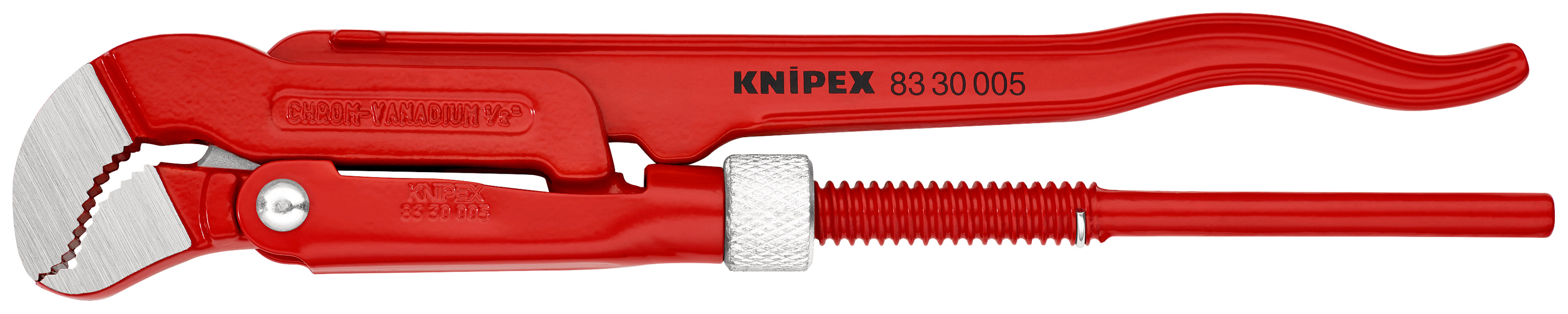 パイプレンチ S 型（くわえ部） | Knipex