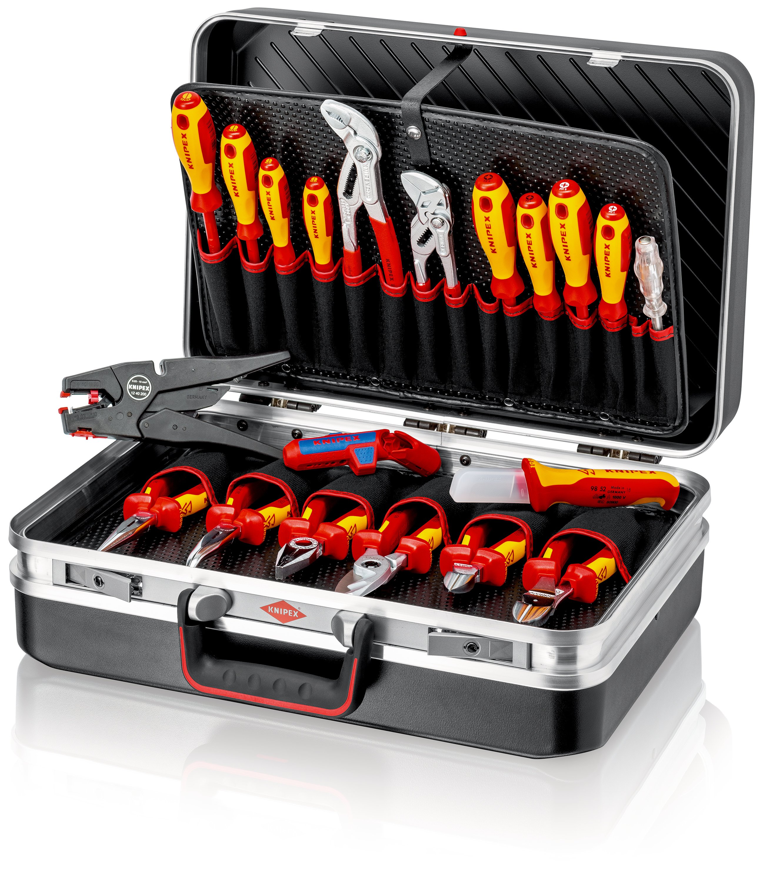 ツールケース「Vision24」エレクトロ(電工用) | Knipex