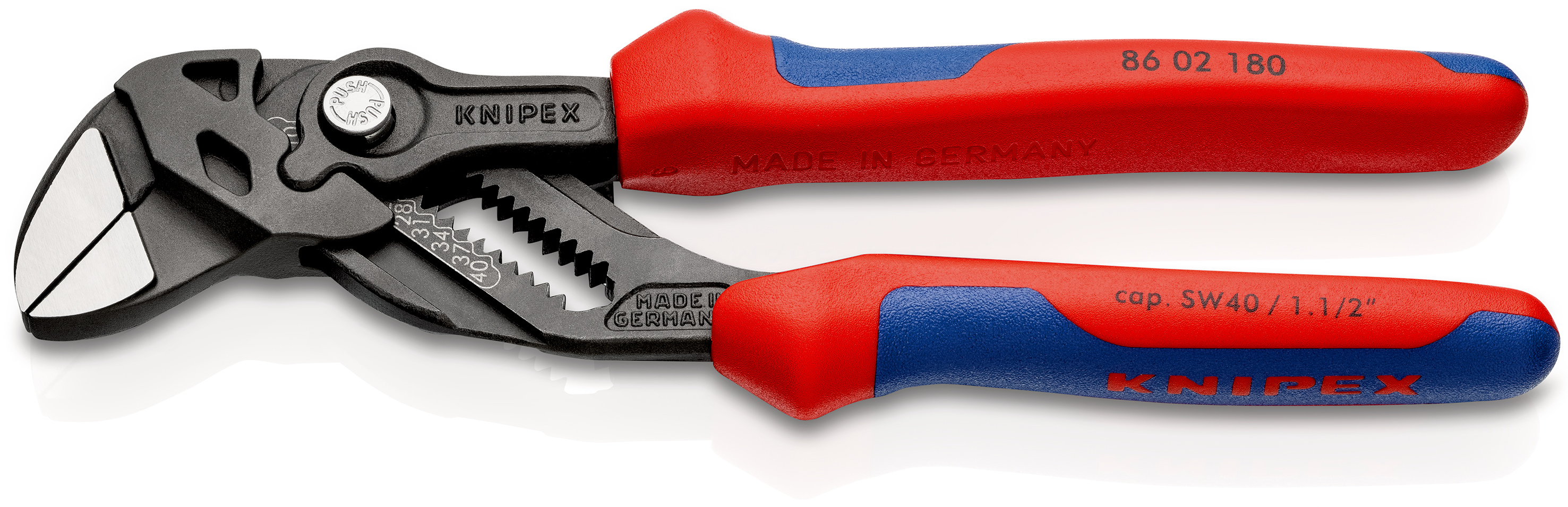 Szczypce-klucz Szczypce i klucz w jednym narzędziu | Knipex