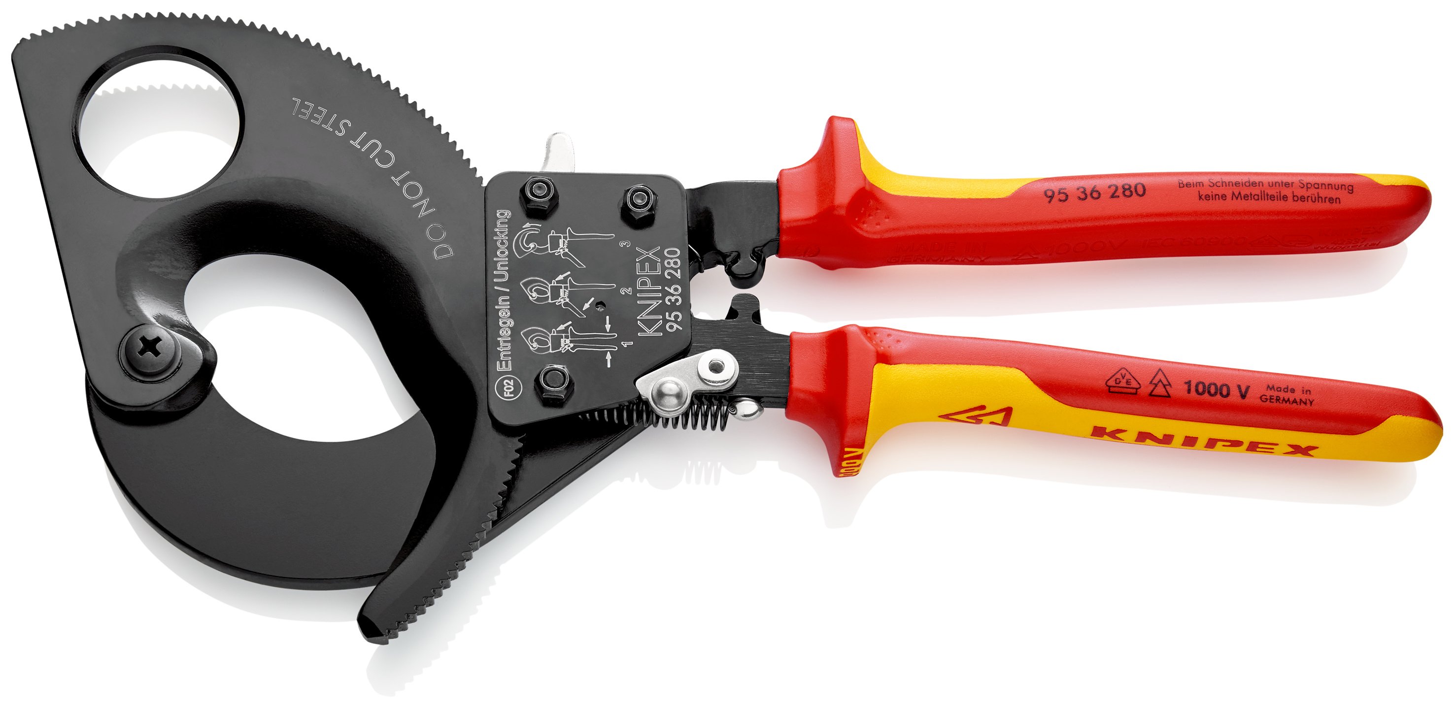 Cable Cutter (ratchet action) | Knipex Cable Cutter (ratchet action) | Knipex