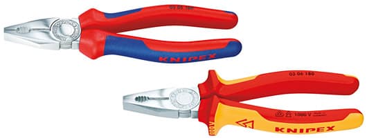 What is the difference between the blue-red and the red-yellow handles?