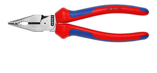 Needle Nose Combination Pliers 185 mm 08 2X 185 KNIPEX