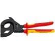 KNIPEX 95 36 315 A Kabelschneider (Ratschenprinzip) für stahlarmierte Kabel (SWA-Kabel)