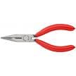 KNIPEX 25 01 140 Flachrundzange mit Schneide (Radiozange)