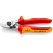 KNIPEX 95 26 165 Kabelschere mit Öffnungsfeder