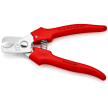 KNIPEX 95 05 165 Kabelschere Griffe mit Kunststoff umspritzt