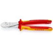 KNIPEX 74 06 250 T Kraft-Seitenschneider mit Befestigungsöse