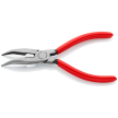 KNIPEX 25 21 160 Flachrundzange mit Schneide (Radiozange)