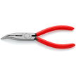 KNIPEX 25 21 160 Flachrundzange mit Schneide (Radiozange)