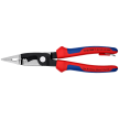 KNIPEX 13 82 200 T Elektro-Installationszange mit Befestigungsöse