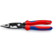 KNIPEX 13 82 200 T Elektro-Installationszange mit Befestigungsöse