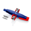 KNIPEX 00 11 07 Stiftschaltschrankschlüssel für gängige Schränke und Absperrsysteme