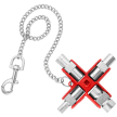 KNIPEX 00 11 06 Universal-Schlüssel für gängige Schränke und Absperrsysteme