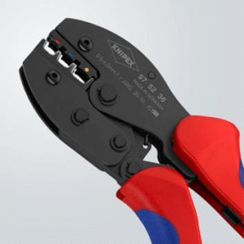 Crimpers Insulated Terminals 97 52 36 Knipex PreciForce® Crimping Pliers 