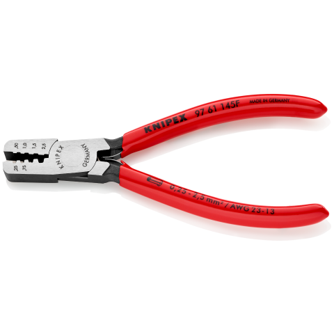 cafeteria liste Creep Crimping Pliers for wire ferrules | Knipex