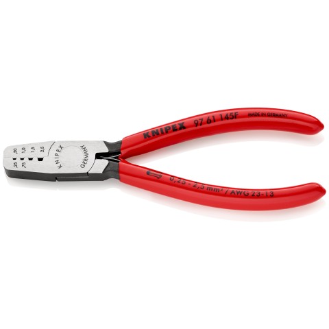 Knipex 97 49 09 Profil de sertissage pour Embouts de câble Noir 