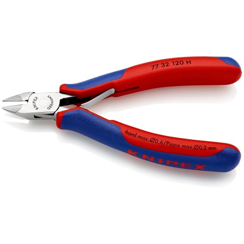 Electronics Diagonal Cutter with carbide cutting edges | Knipex