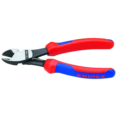 Product on 180 mm  4003773014003 74 06 180 SB 180 mm KNIPEX KNIPEX High Leverage Diagonal Cutter 
