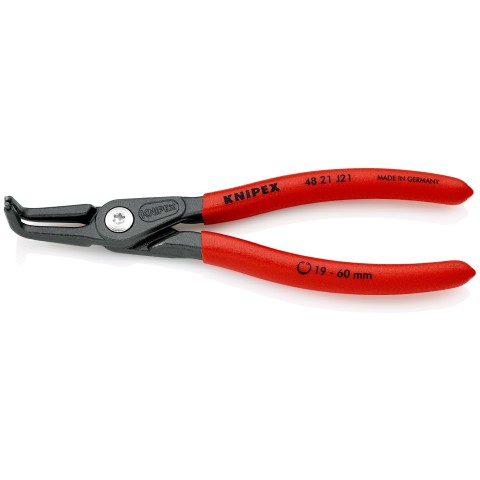 KNIPEX 48 21 J41 Präzisions-Sicherungsringzange für Innenringe in Bohrungen