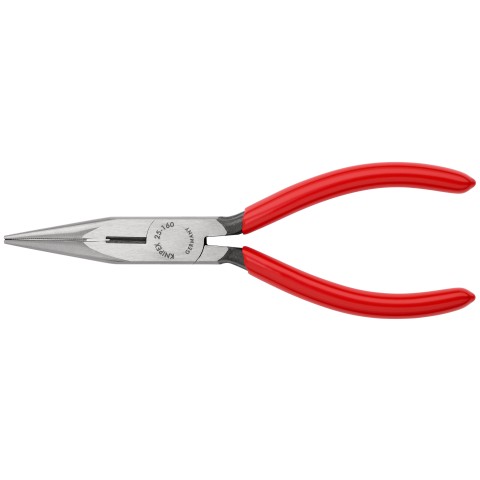 KNIPEX 25 01 160 Flachrundzange mit Schneide (Radiozange)