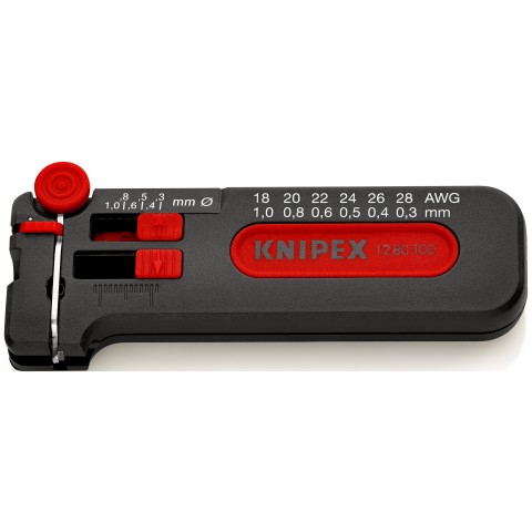 KNIPEX 12 80 100 SB Mini-Abisolierer