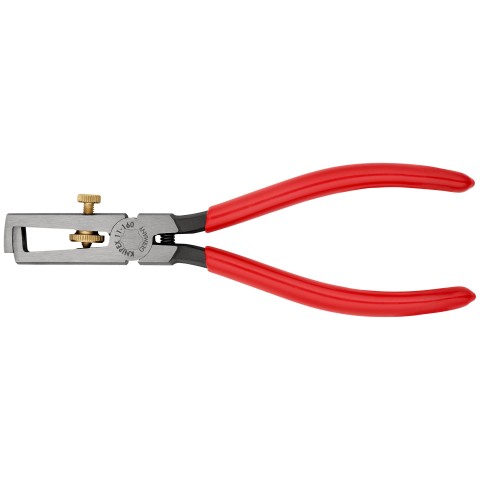 KNIPEX 11 01 160 Abisolierzange mit Öffnungsfeder, universal