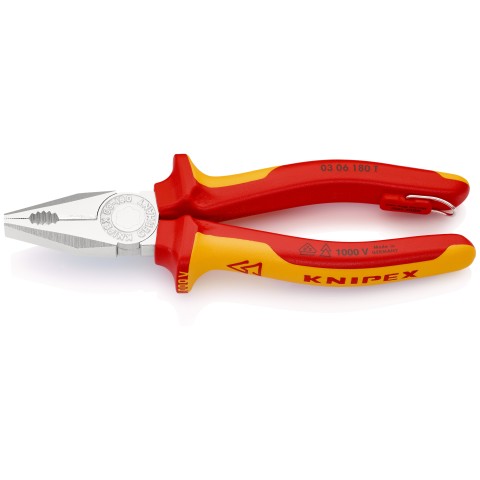 Heavy Duty Handle KNIPEX DRAPER Knipex 03 02 180 SBE Combination Pliers 180mm 