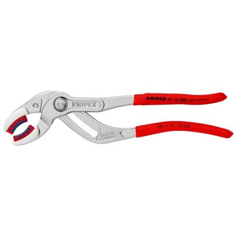 Knipex 8101250SBA Siphon And Connector Pliers 
