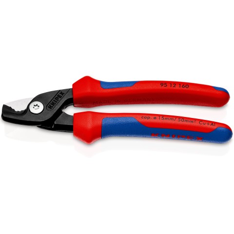 KNIPEX 9518160SBA Cable Shears With StepCut Edges 1000v Insulated for sale online 