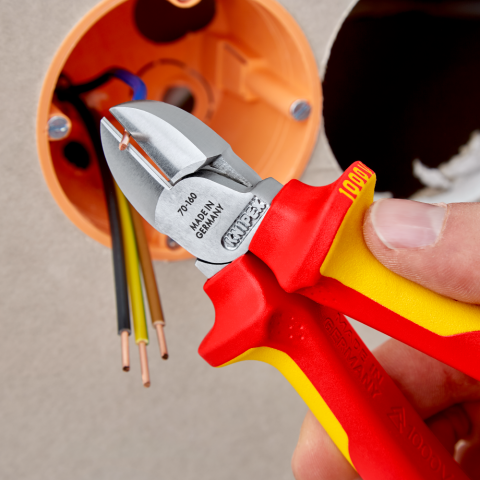 EGA MASTER 76617 - 25mm Jaw Length Diagonal Cutting Pliers