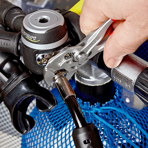 Mini pliers wrench Pliers and a wrench in a single tool