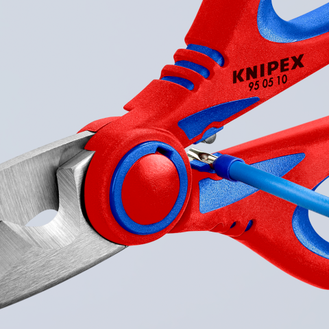 95 05 155SB KNIPEX - Scissors  for cables,electrical work; 155mm