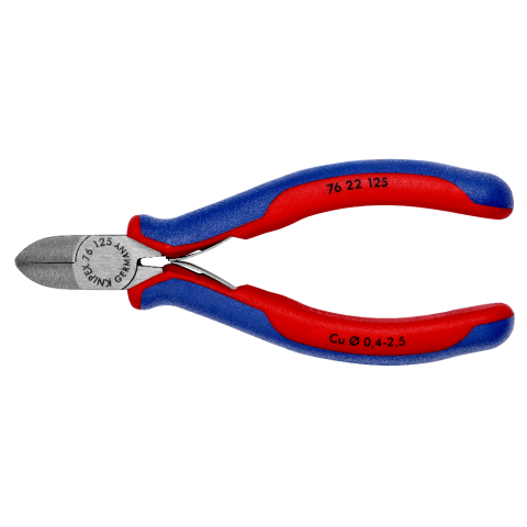 KNIPEX 76 22 125 Seitenschneider für Elektromechaniker