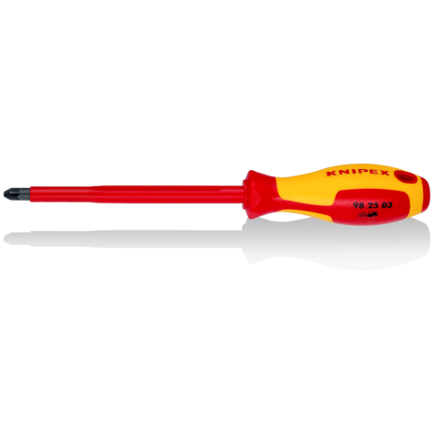 KNIPEX 98 25 03 Schraubendreher für Kreuzschlitzschrauben Pozidriv®