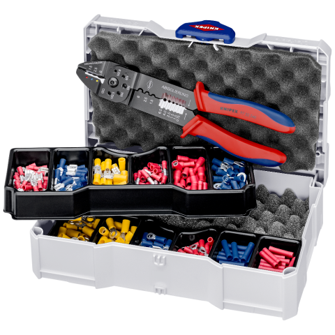 KNIPEX 97 90 26 Crimp-Sortiment für Kabelverbinder