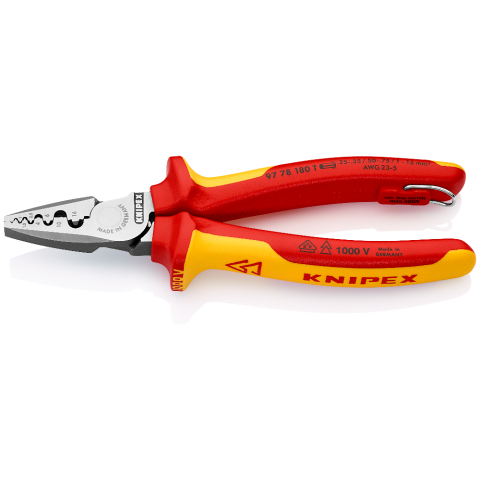 PINCE A SERTIR AUTOMATIQUE LATERALE KNIPEX 008-16MM2