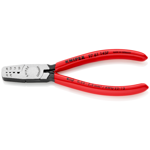 KNIPEX 97 61 145 F Crimpzange für Aderendhülsen