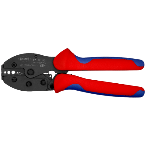 Pince sertir embouts câble 97 71 180 Knipex Poignées gainées