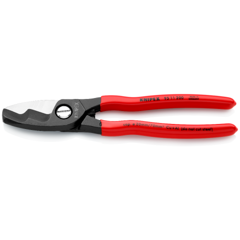 KNIPEX 95 11 200 Kabelschere mit Doppelschneide