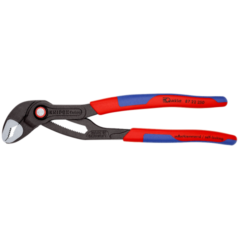 KNIPEX 87 22 250 Cobra® QuickSet Hightech-Wasserpumpenzange