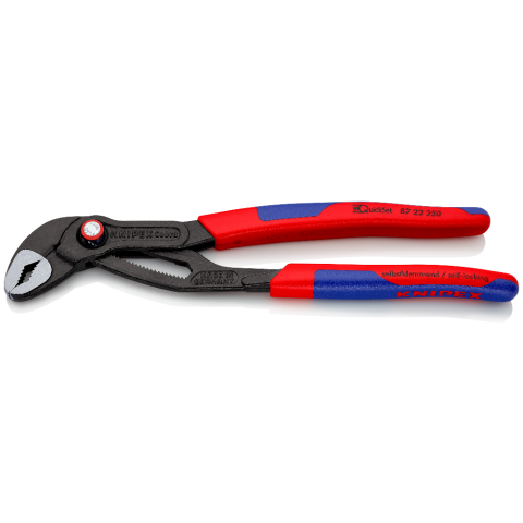 KNIPEX 87 22 250 Cobra® QuickSet Hightech-Wasserpumpenzange