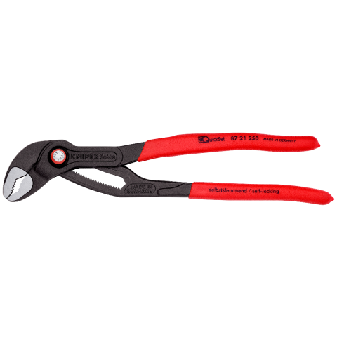 KNIPEX 87 21 250 Cobra® QuickSet Hightech-Wasserpumpenzange