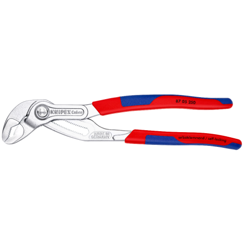 Knipex Cobra 87 02 250 T Tenaza para Bombas de Agua Doble agarre