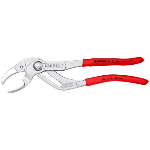 Knipex 10 Soft Jaw Electrical Connector Cannon Plug Gripping Pliers  8111250 - Bowers Tool Co.