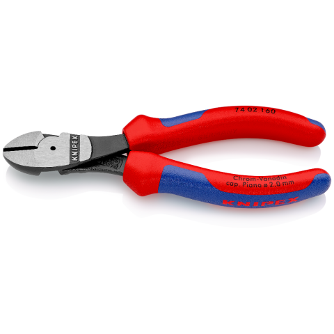 Coupe-cables a cliquet 250mm - Cu-Al D32mm-240mm2 - Gainage bi-matiere  KNIPEX