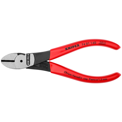 Uxcell 140mm Long Spring Loaded High Carbon Steel Diagonal Cutting Pliers Wire Cutter