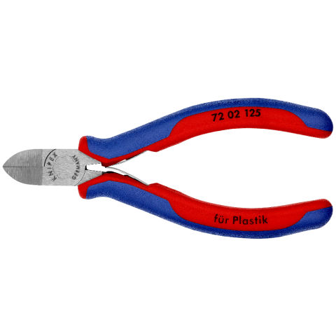 KNIPEX 72 02 125 Seitenschneider für Kunststoff