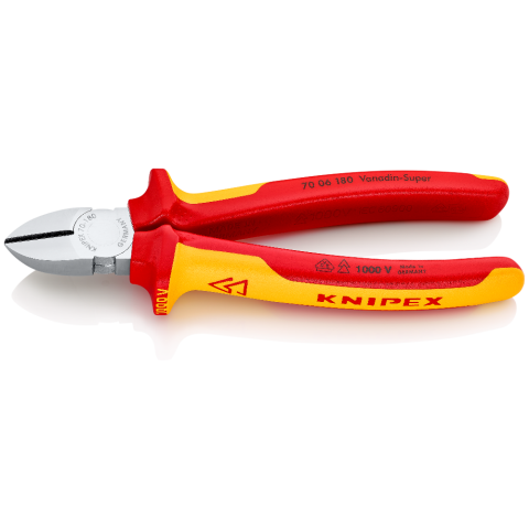 Pince coupe câble à double tranchant diamètre 20 mm Knipex 95 11 200